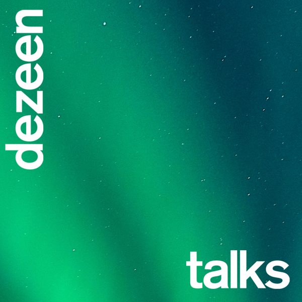 Graphic of Dezeen talks logo