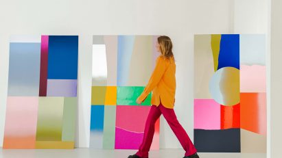 Colourful screens at Dubai Design Week