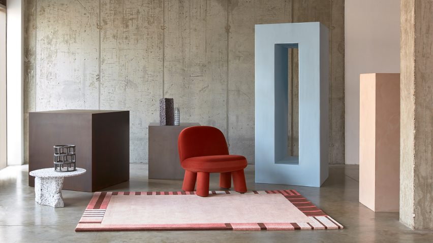 Photo of furniture and a rug