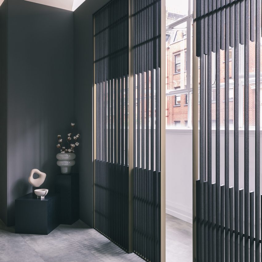 Lualdi's flagship London showroom