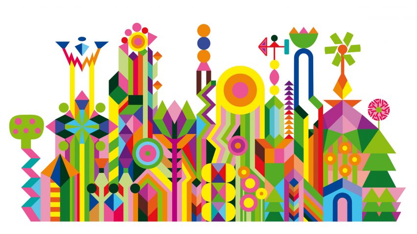 Graphic of Nice to Meet You Again by Morag Myerscough