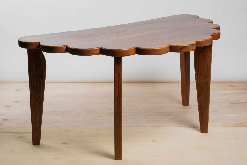 Tales of Mandalay Peacock desk by Dad's Woods