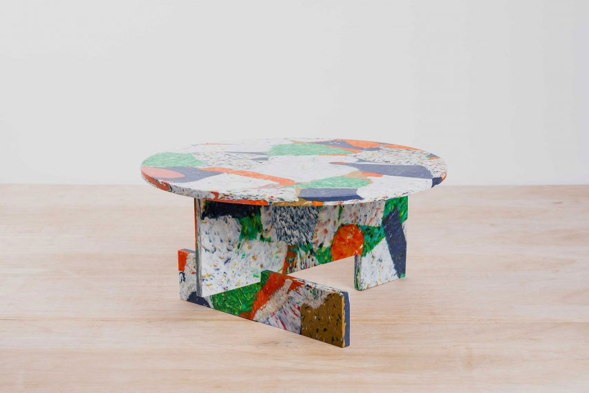 So Plast!c table by Karyn Lim