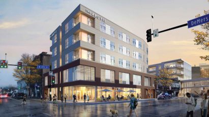 Render of building