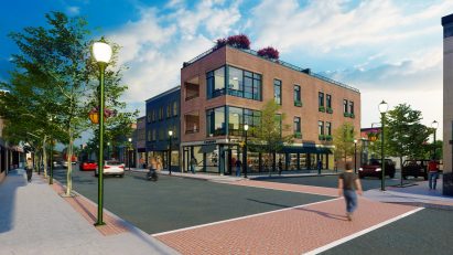 Render of building