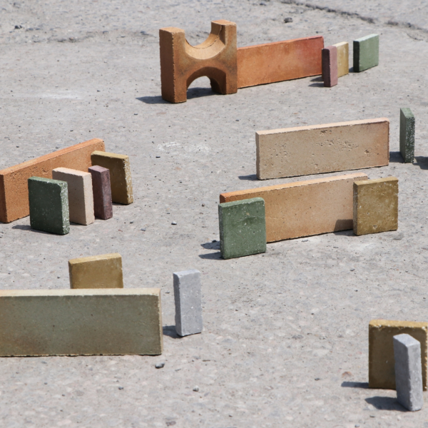 Unburnt Circular Tiles