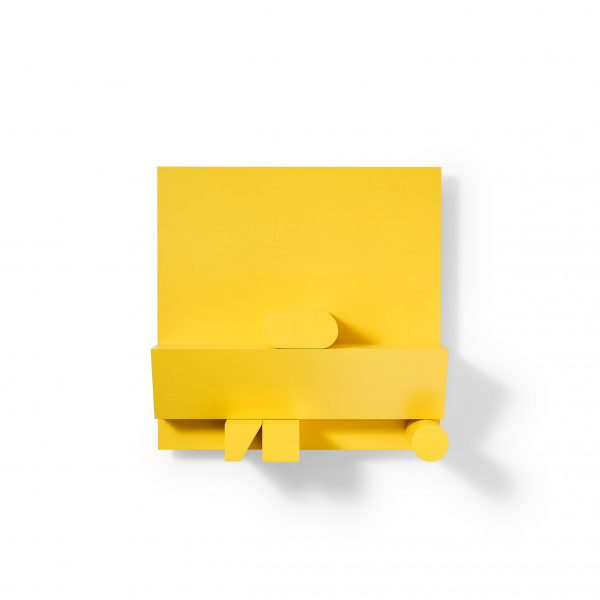 Photo of yellow artwork by Juliano Cordano