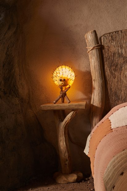 Fish light in Shrek house