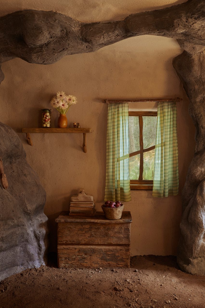 Interior of Shrek's home