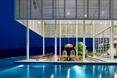 Swimming pool in Indian holiday home