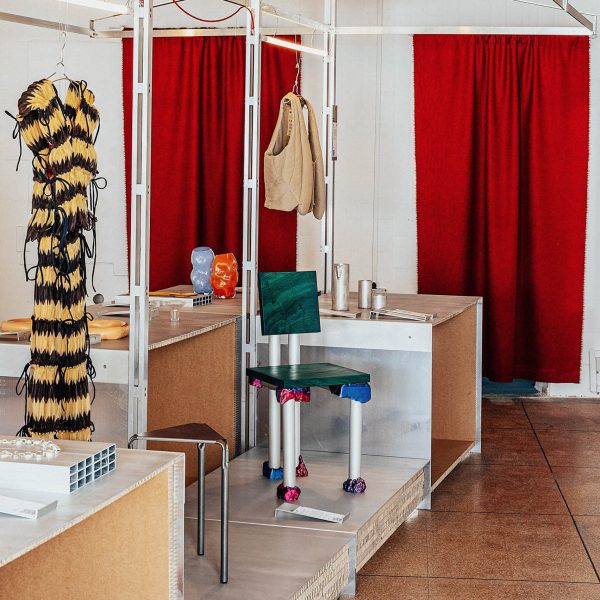 Overview of Drop02 exhibition by Atelier100 at London Design Festival 2023