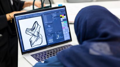 Student workshop with Lebanese Arabic type and graphic designer Wael Morcos