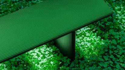 Bello! bench by Hydro and Lars Beller Fjetland