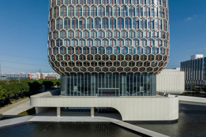 Main building at Ascentage Pharmaceutical Headquarters in China