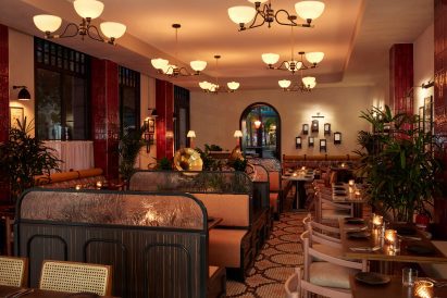 House of Tandoor restaurant inside The Hoxton hotel in Charlottenburg, Berlin