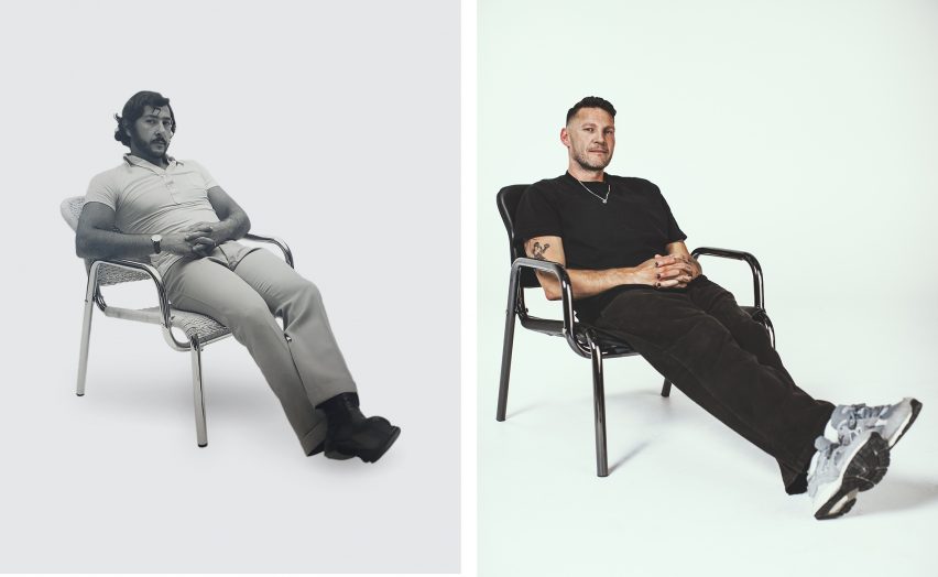 Buster and Punch chair side by side father and son