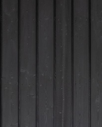 Blackened-timber cladding