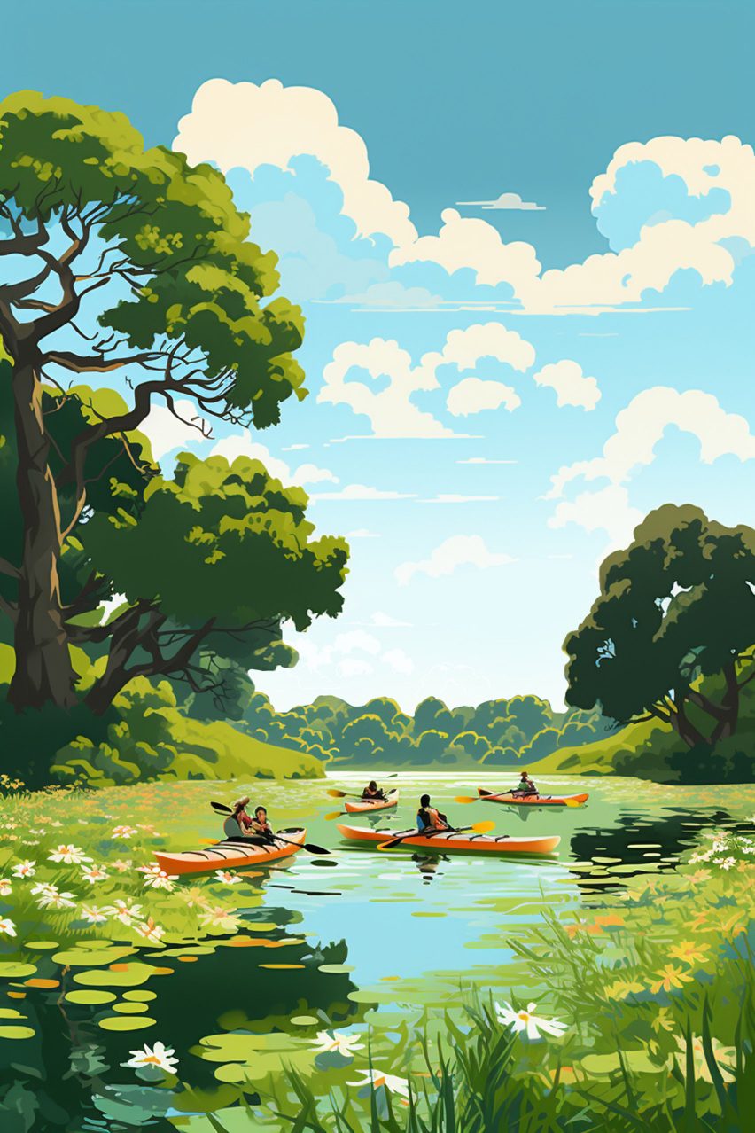 Illustration of Solano county city California Forever by Flannery Associates