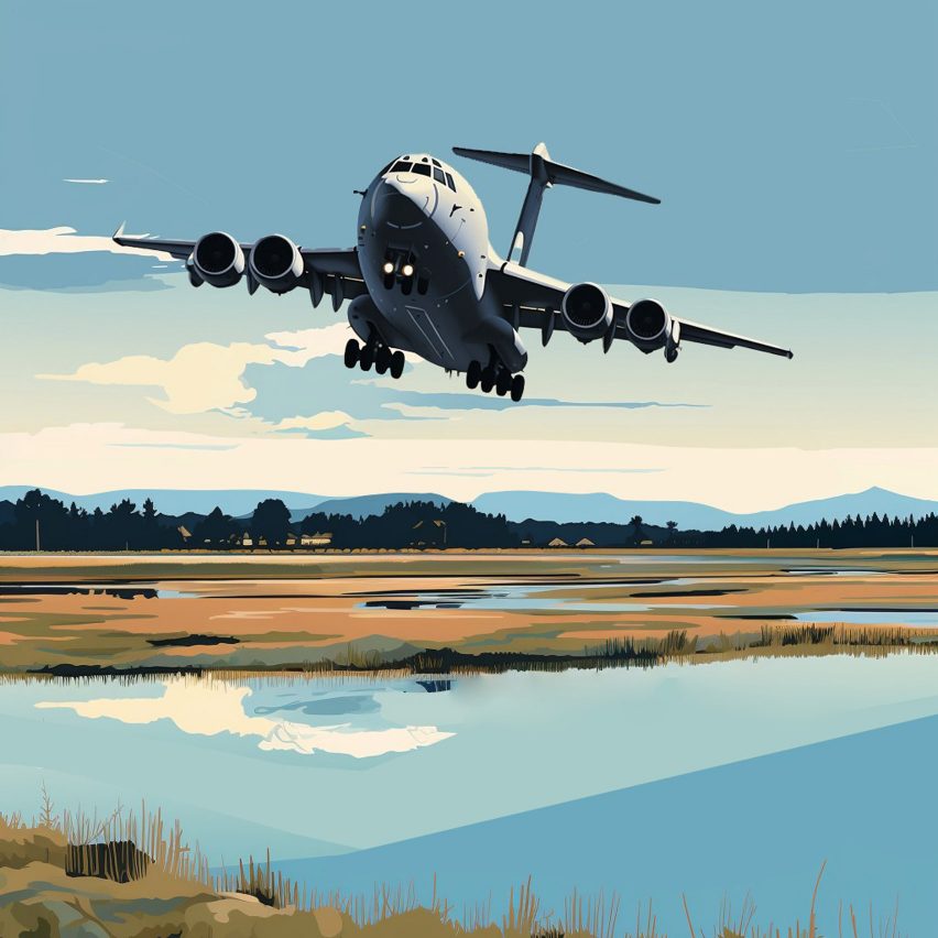 Illustration of Solano county city California Forever by Flannery Associates