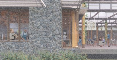 Visualisation of a culinary hub in Wales