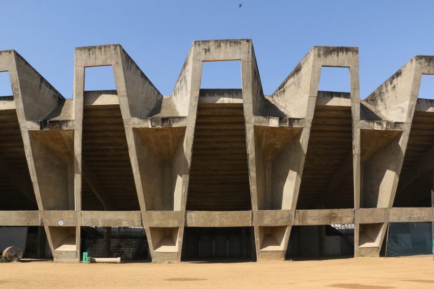 Sardar Vallabhbhai Patel Stadium in Ahmedabad, India
