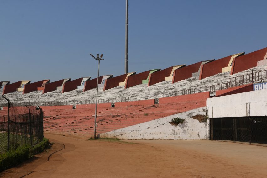 Sardar Vallabhbhai Patel Stadium in Ahmedabad, India