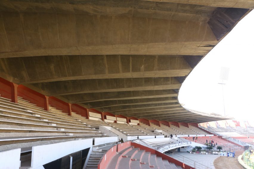 Sardar Vallabhbhai Patel Stadium in Ahmedabad, India