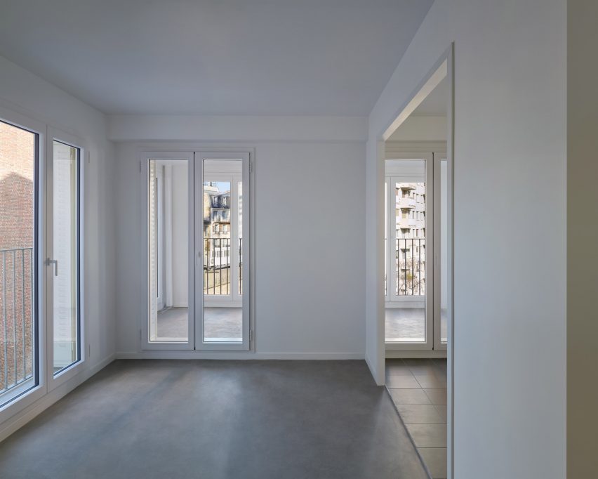 Christ & Gantenbein Paris social housing