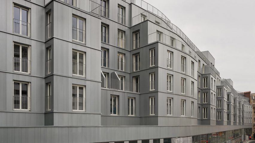 Paris social housing by Christ & Gantenbein