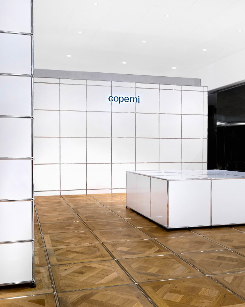 Photo of the Coperni space