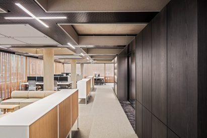 Overview of London office by Universal Design Studio