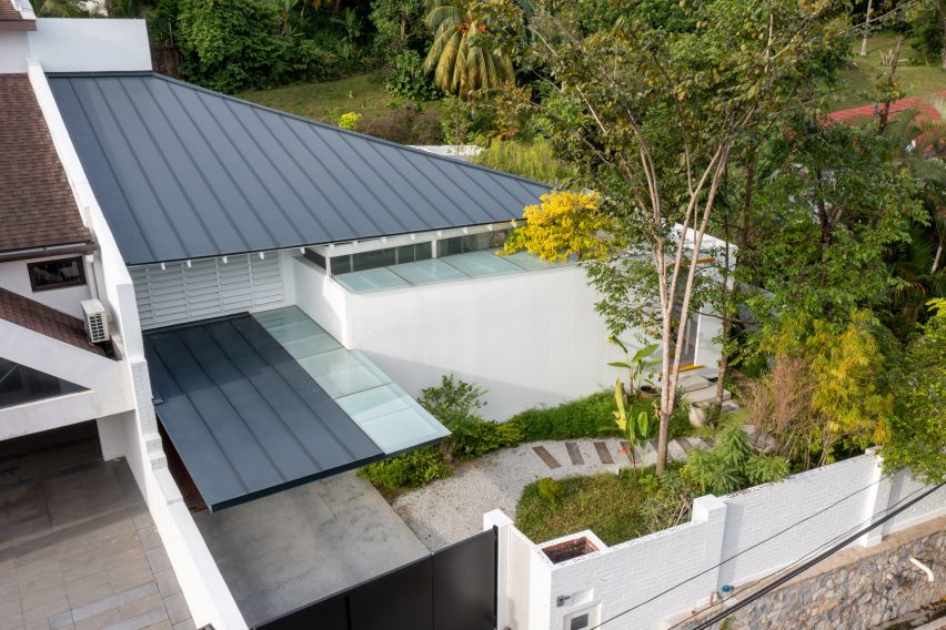Exterior of the Introverse house by Core Design Workshop