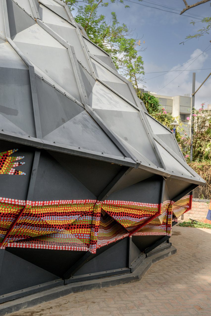 Darwin Bucky geometric tent