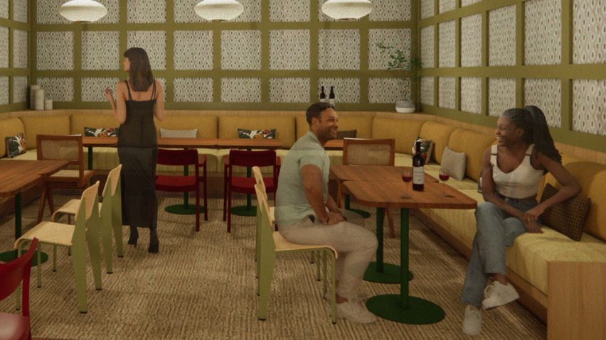 Visualisation of the interior of a renovated heritage building in Perth, Australia