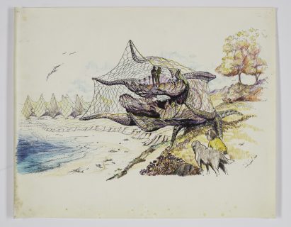 Futuristic Architecture drawing