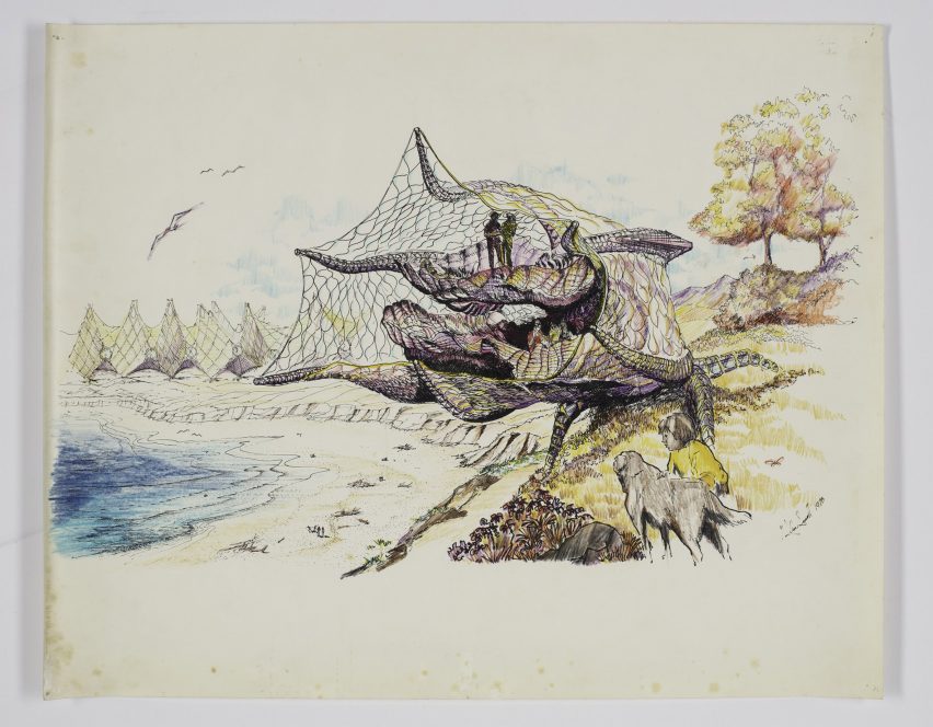 Futuristic Architecture drawing