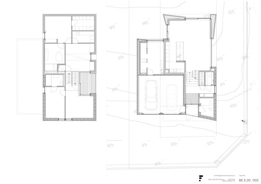 Plan of Villa K340