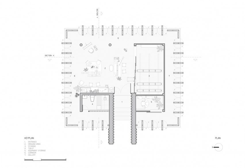 Floor plan of Furnish Studio by 11.29 Studio