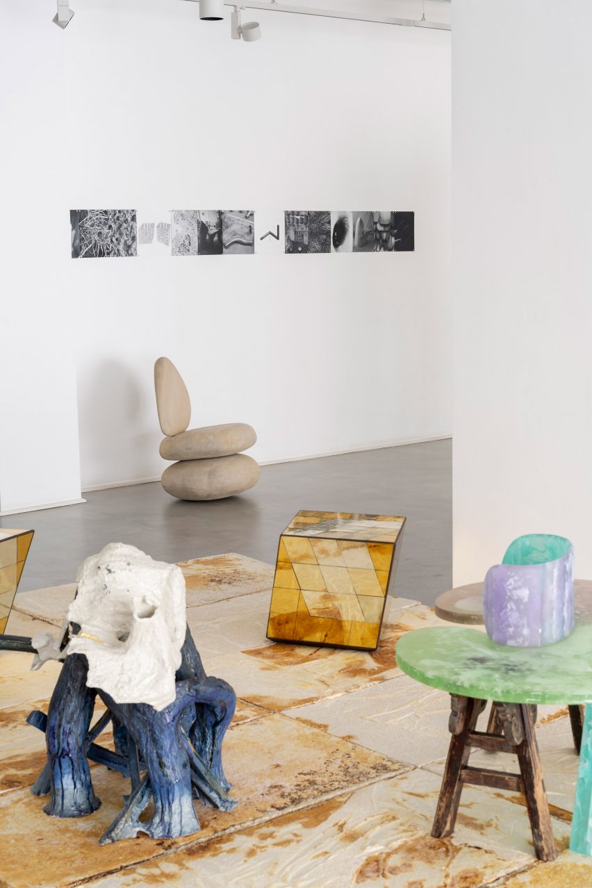 Furniture at the Growth and Form exhibition