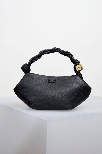 Bou Bag by Ganni and Modern Synthesis on a pedestal