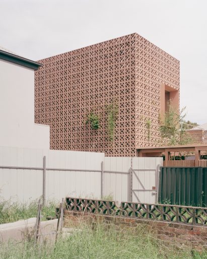 Exterior of Garden Tower House by Studio Bright