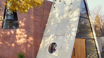 Great Primary Shapes House entrance