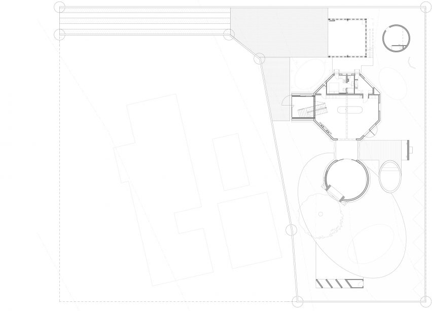 Ground floor plan of Great Primary Shapes House