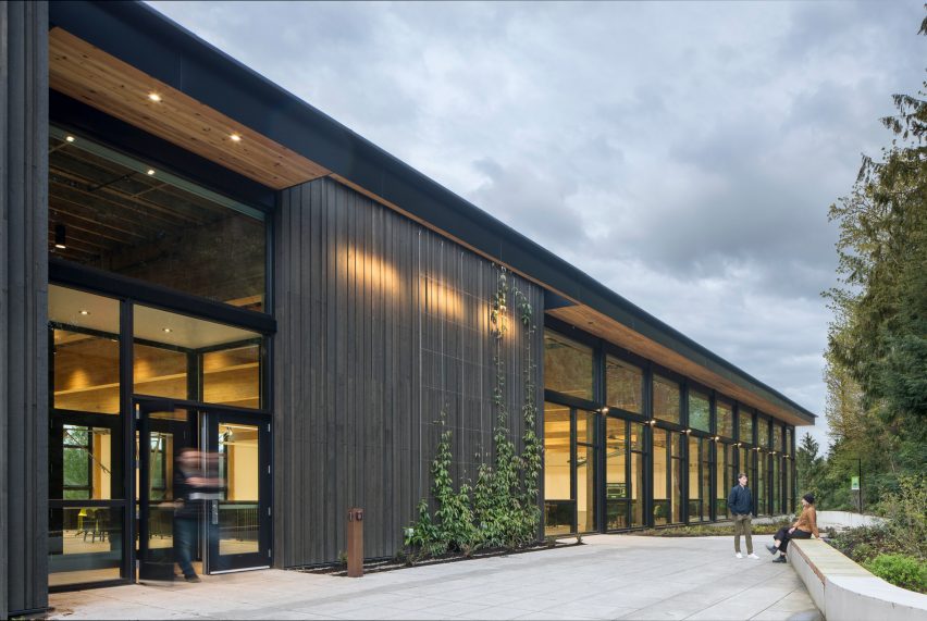 Sports centre at Oregon Episcopal School by Hacker Architects