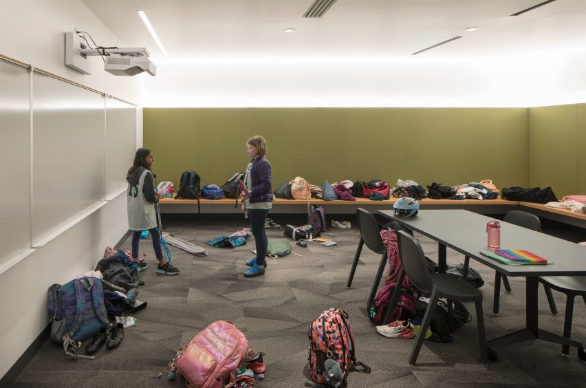 Classrooms at the Oregon Episcopal School Athletic Center by Hacker Architects