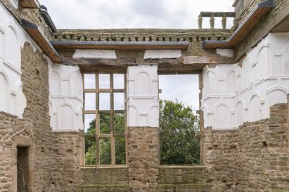 Hardwick Old Hall ruin