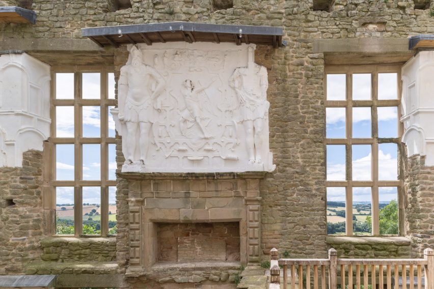 Hardwick Old Hall ruin
