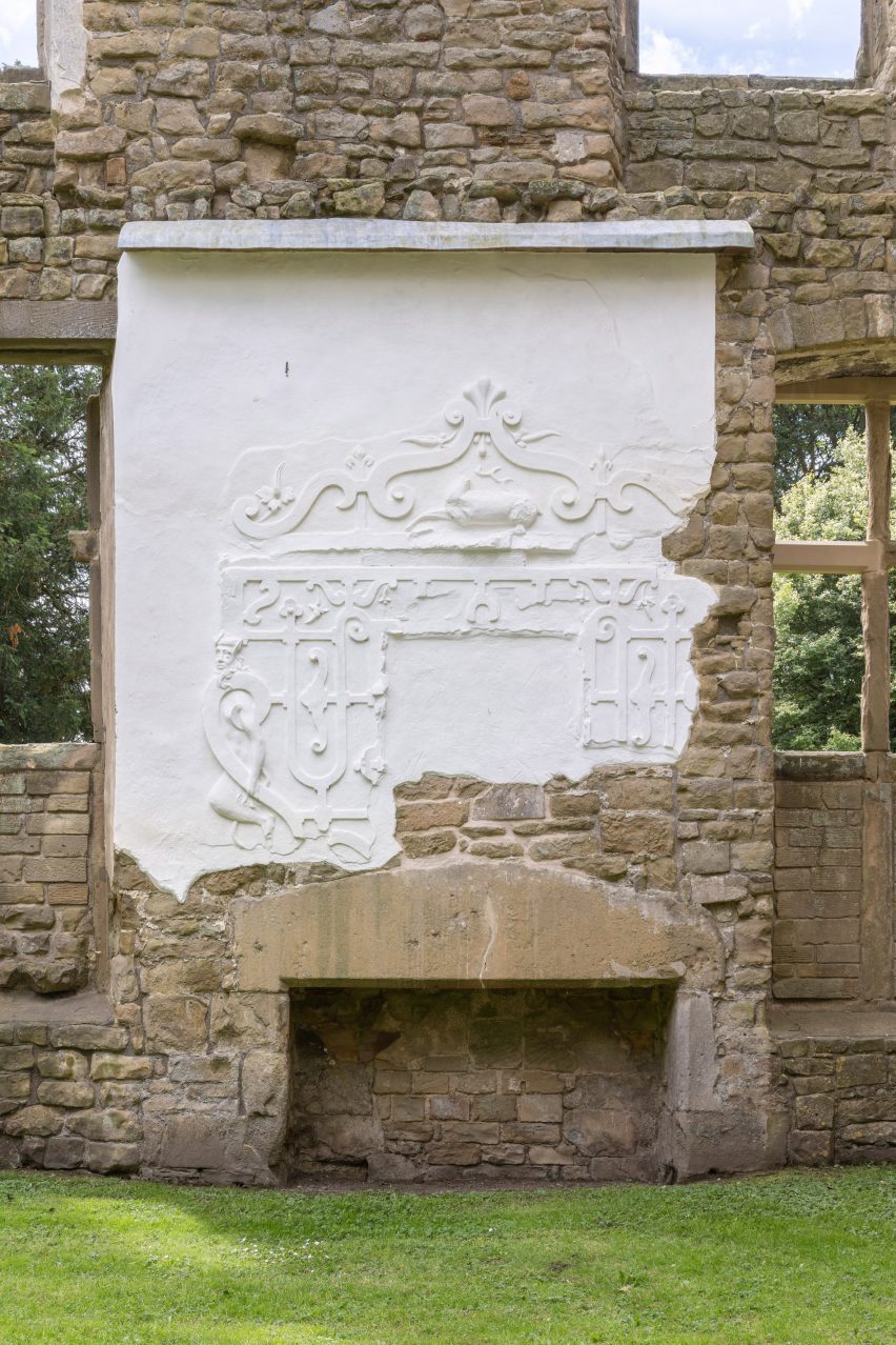 Hardwick Old Hall ruin