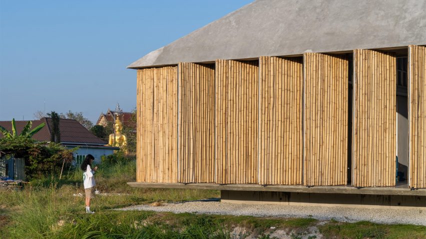 Bamboo artist's studio in Thailand by 11.29 Studio