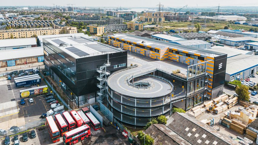 Industria multi-storey industrial building by Haworth Tompkins